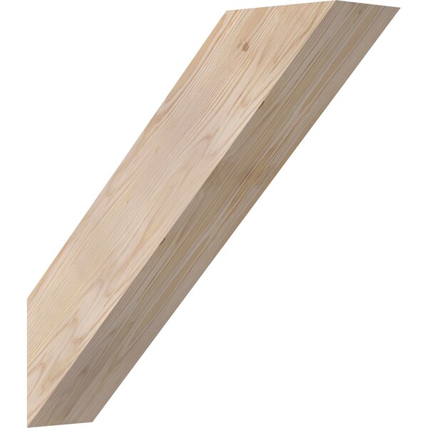 Ekena Millwork 5 1/2"W x 24"D x 24"H Traditional Smooth Knee Brace, Douglas Fir BRC06X24X24TRA00SDF - main